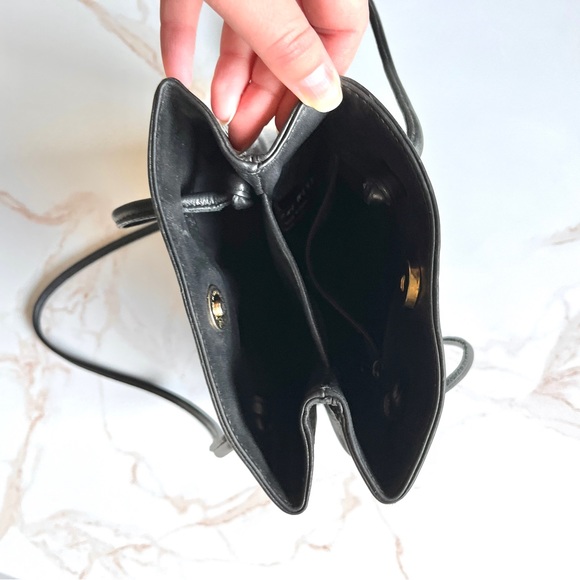 Nine West Black Genuine Leather Handbag - Picture 4 of 9